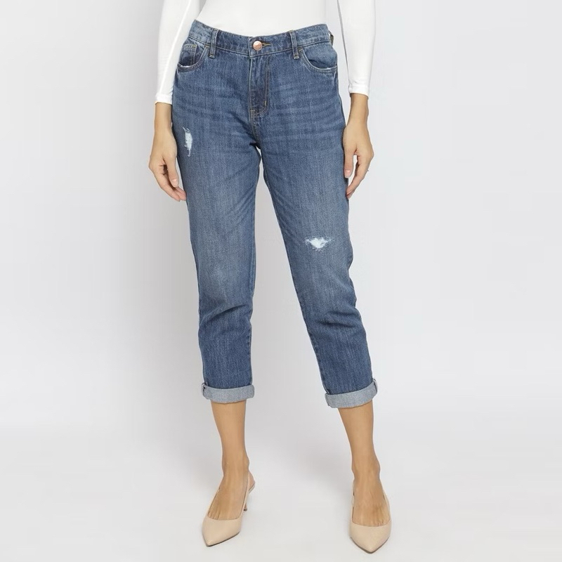 FLAMOUSH WACERA Blue Jeans Boyfriend - tag. 509.900