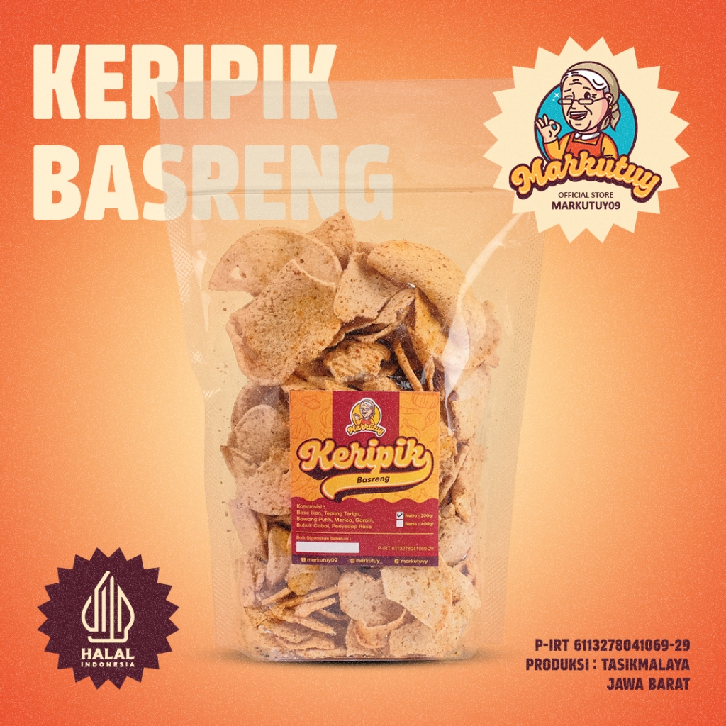 

KERIPIK BASRENG COIN MARKUTUY KRIUK DAN RENYAH GURIH
