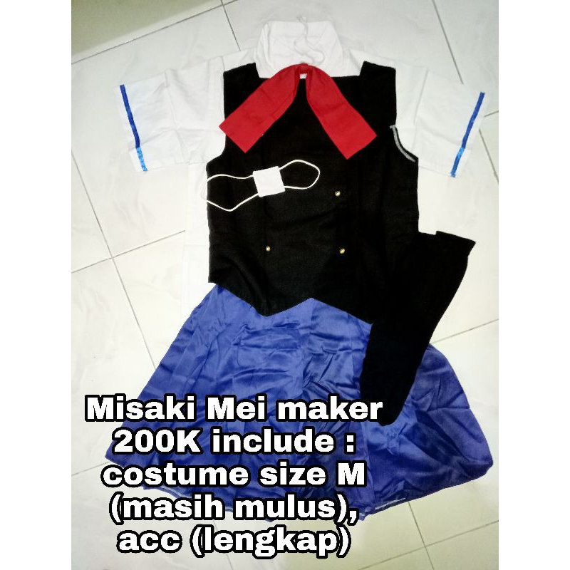 Costume, Wig, Property Cosplay Preloved Pribadi & exrent