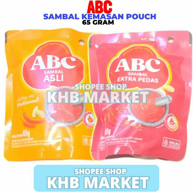 

Sambal ABC Kemasan Pouch 65ML