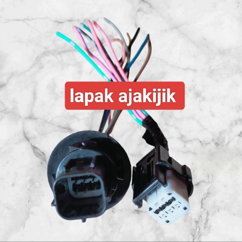 soket lampu depan beat deluxe beat led