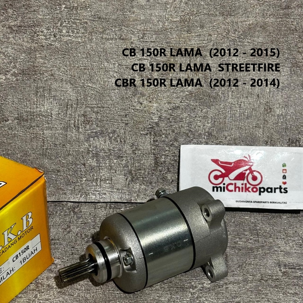 Dinamo Starter Stater CB 150 R Lama 2012 - 2015 Streetfire CBR 150 R Lama 2012 - 2014 Dynamo Starter