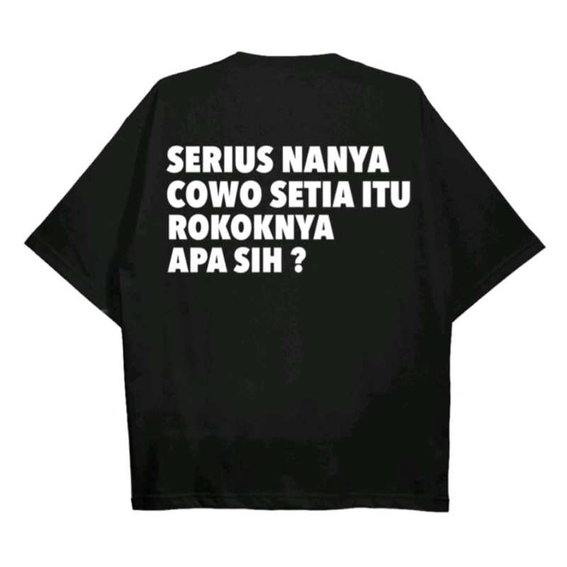 KAOS SERIUS NANYA COWO SETIA ITU ROKOKNYA APA SIH // DTF // KEREN