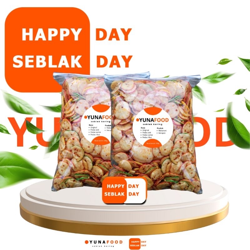 

Kerupuk seblak kering 2 pcs 250g Extra daun jeruk ASLI