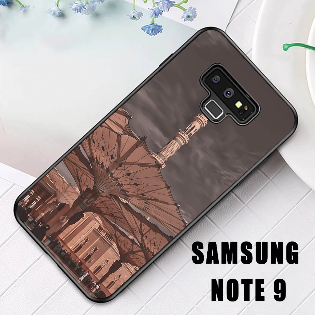heavencase Case Glossy , Case Samsung Note 9  , Motif Mekkah Keren- Silikon - Case Glossy - Casing -