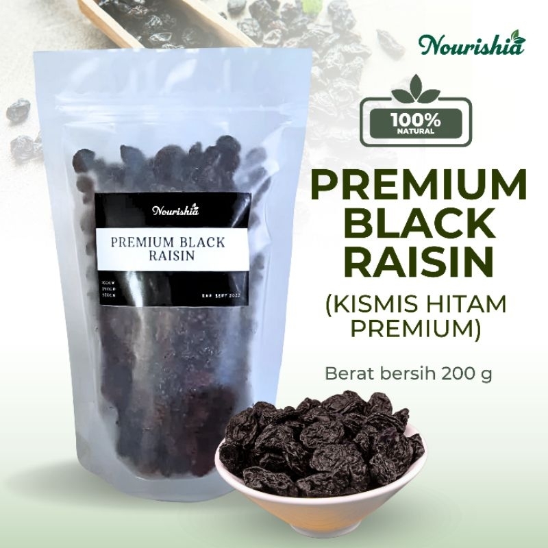 

kismis hitam 200gr / black raisin