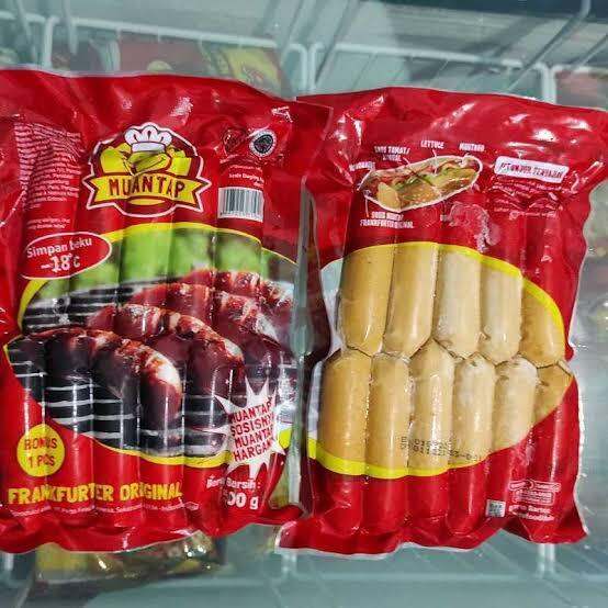 

Muantap Sosis Frankfurter Ori isi 7 dan isi 11 500gr / Sosis mantap sosis bakar 500 gr Sosis Mini Jumbo