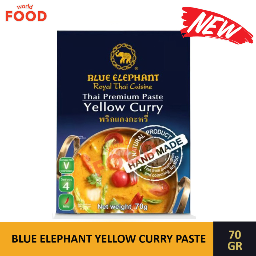 

BLUE ELEPHANT YELLOW CURRY PASTE 70GR