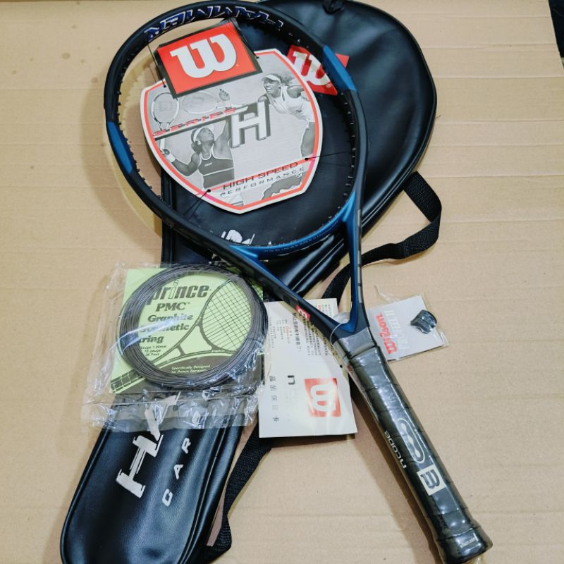 RAKET TENIS WILSON HAMMER 7 MATRIX 252 GRAM SIAP PAKAI ADA TAS DAN GRIP