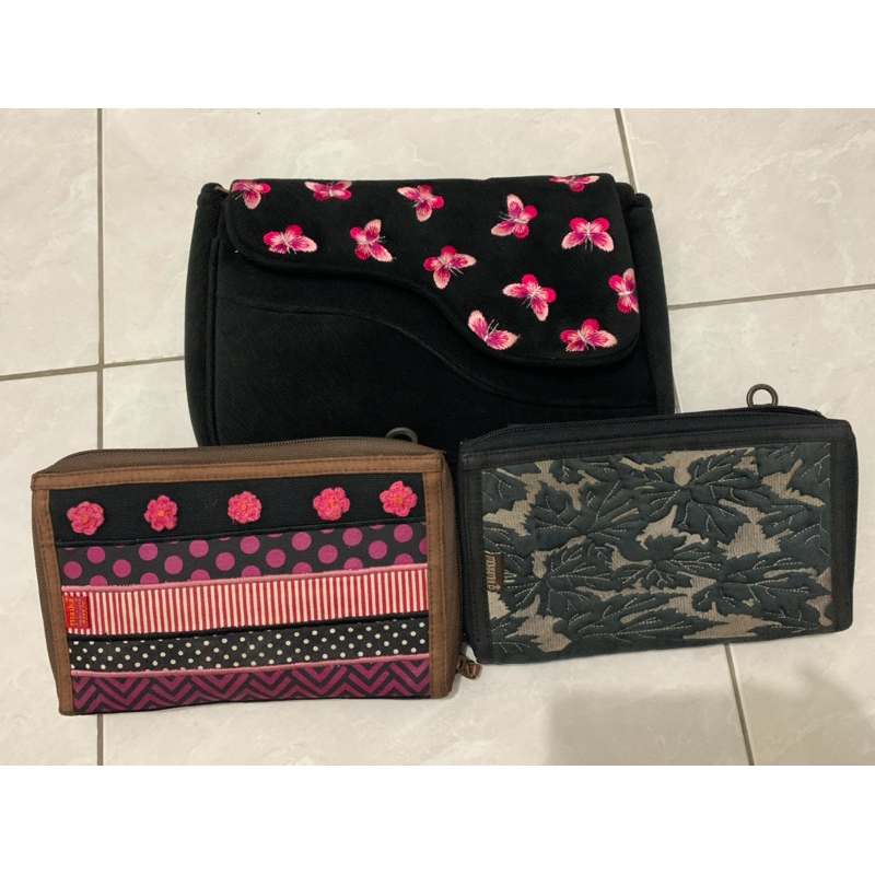 preloved mokamula tas selempang sling bag dompet tote bag nuvely