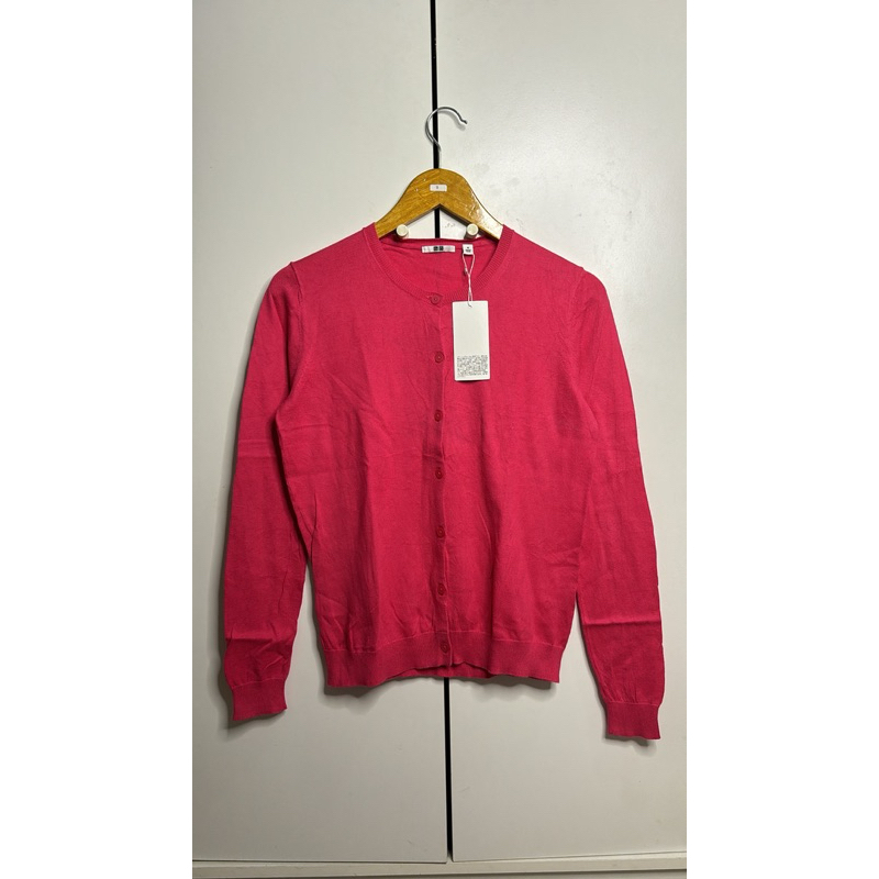 cardigan fuschia