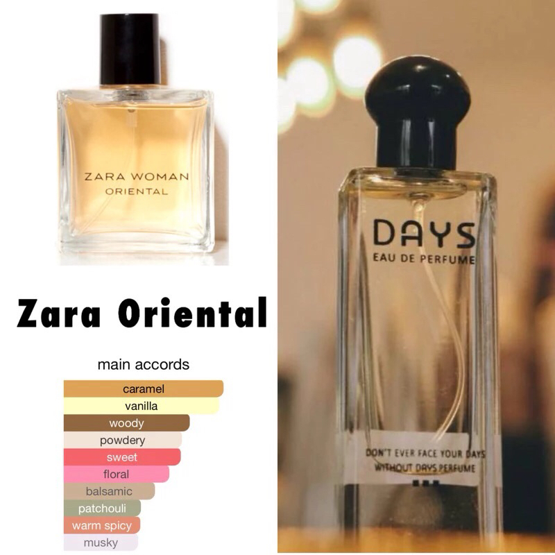 DAYS PARFUME INSPIRED BY ZARA ORIENTAL
