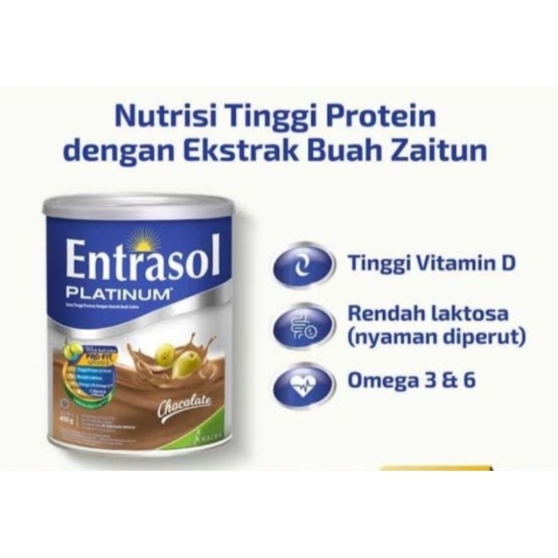 

Susu Entrasol Platinum 800gram Vanila & Coklat