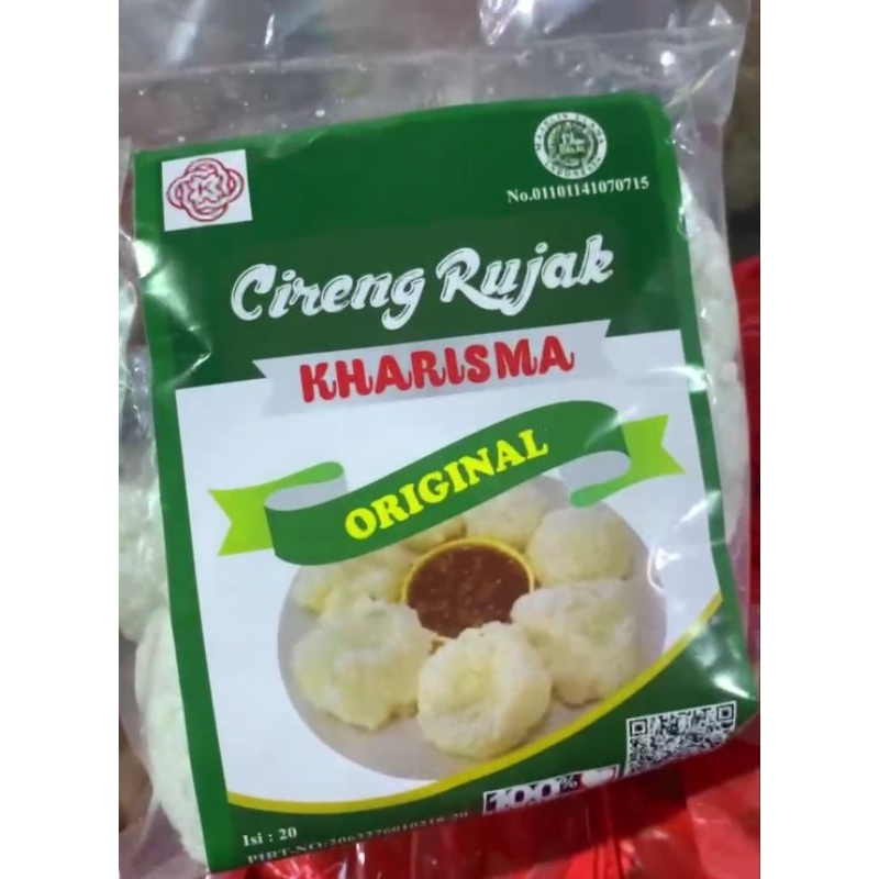 

Cireng Rujak Kharisma 500 gram isi 20 pcs.