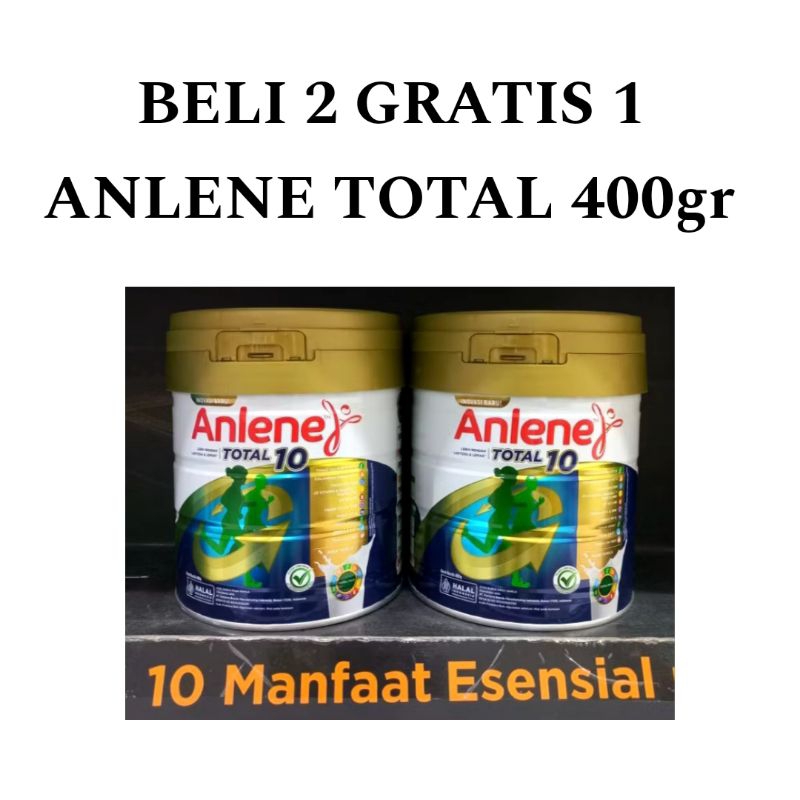 

BELI 2 GRATIS 1 ANLENE TOTAL 10 400gr EXP DES 2025 (BACA DESKRIPSI)
