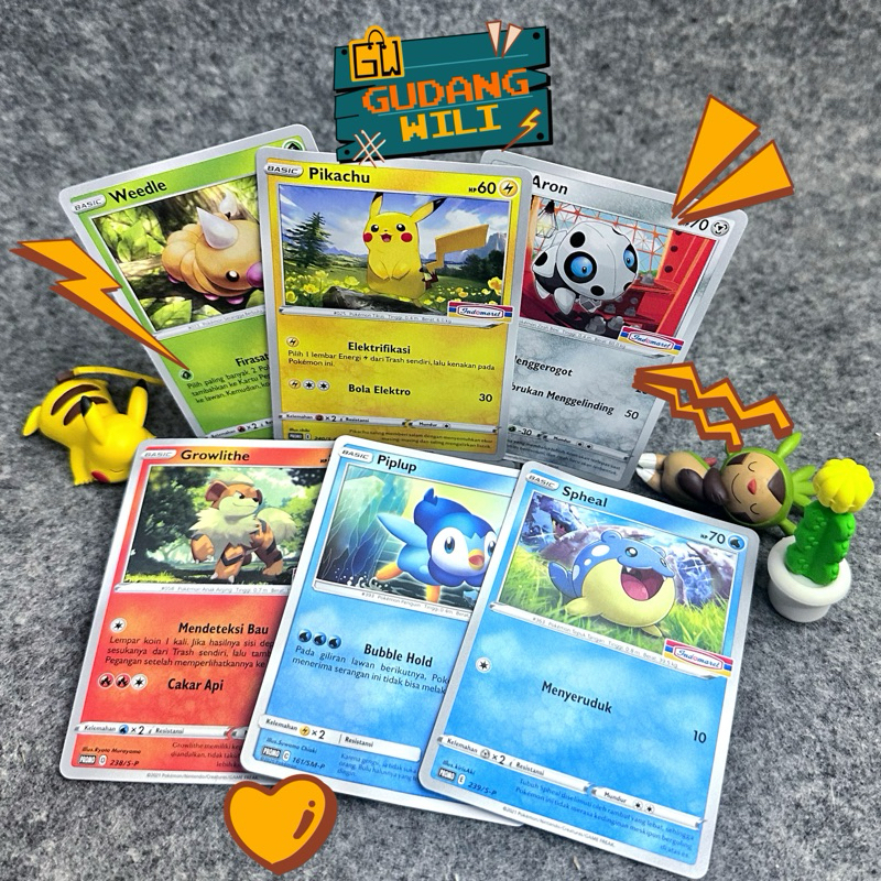 kartu TCG Pokemon Promo Indomaret murah
