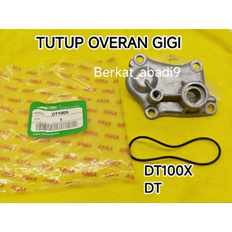 Cover tutup overan persneling perseneling gigi gear Yamaha DT 100 DTX 100 125 Nos