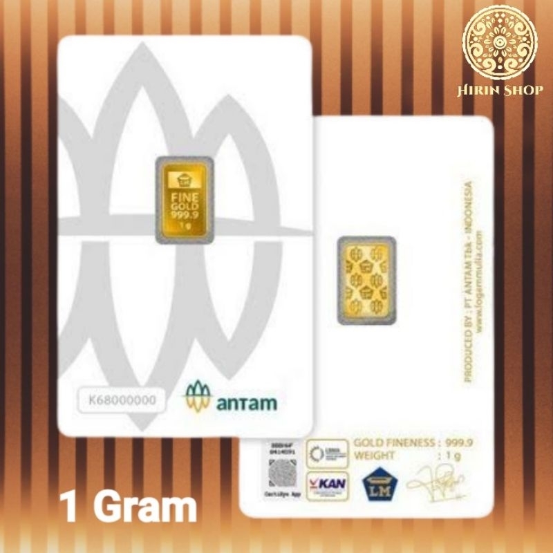 Emas Logam Mulia Antam Certicard-1gr