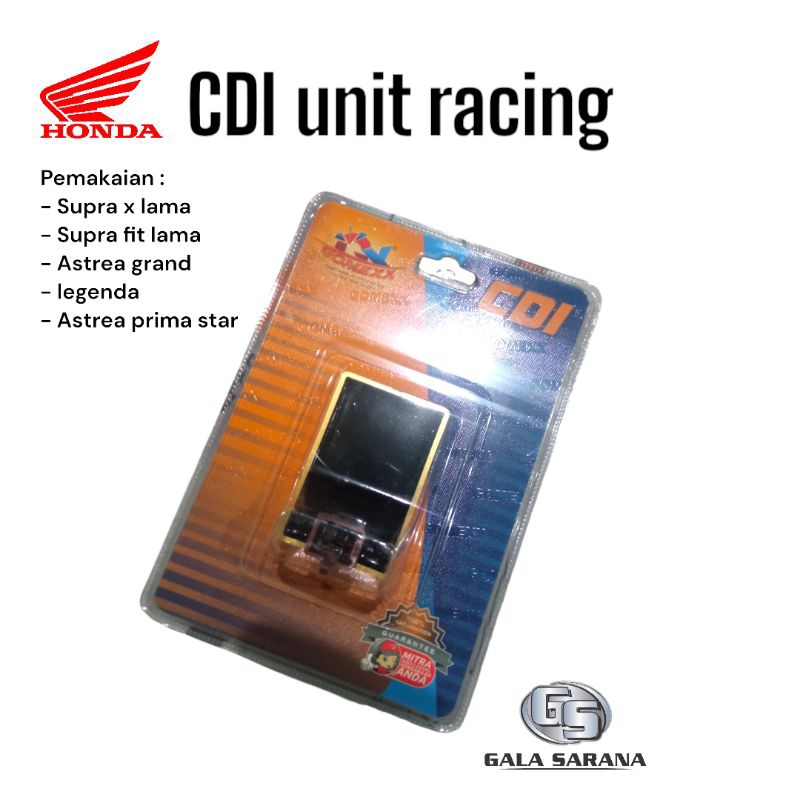CDI racing unit no limit Honda Supra x lama Astrea grand prima Supra fit lama