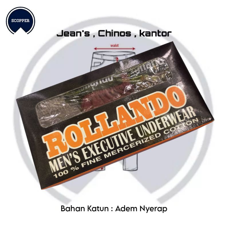 Promo celana dalam Pria Papillon rollando / cd pria katun murah