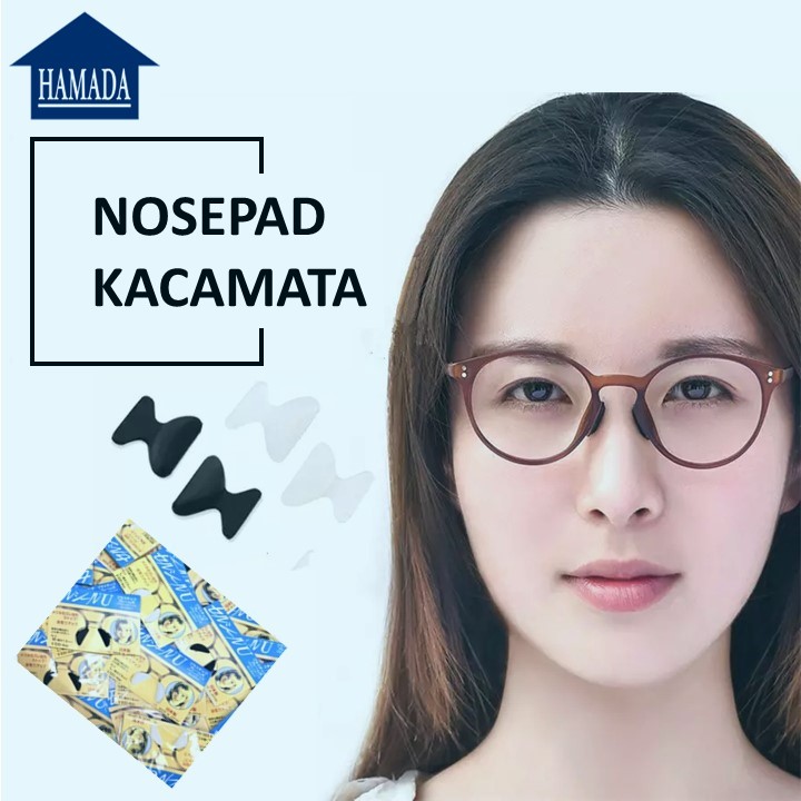 Hamada Nosepad kacamata tempel penyangga hidung nosepad kacamata nosepad tempel nosepad kacamata tem