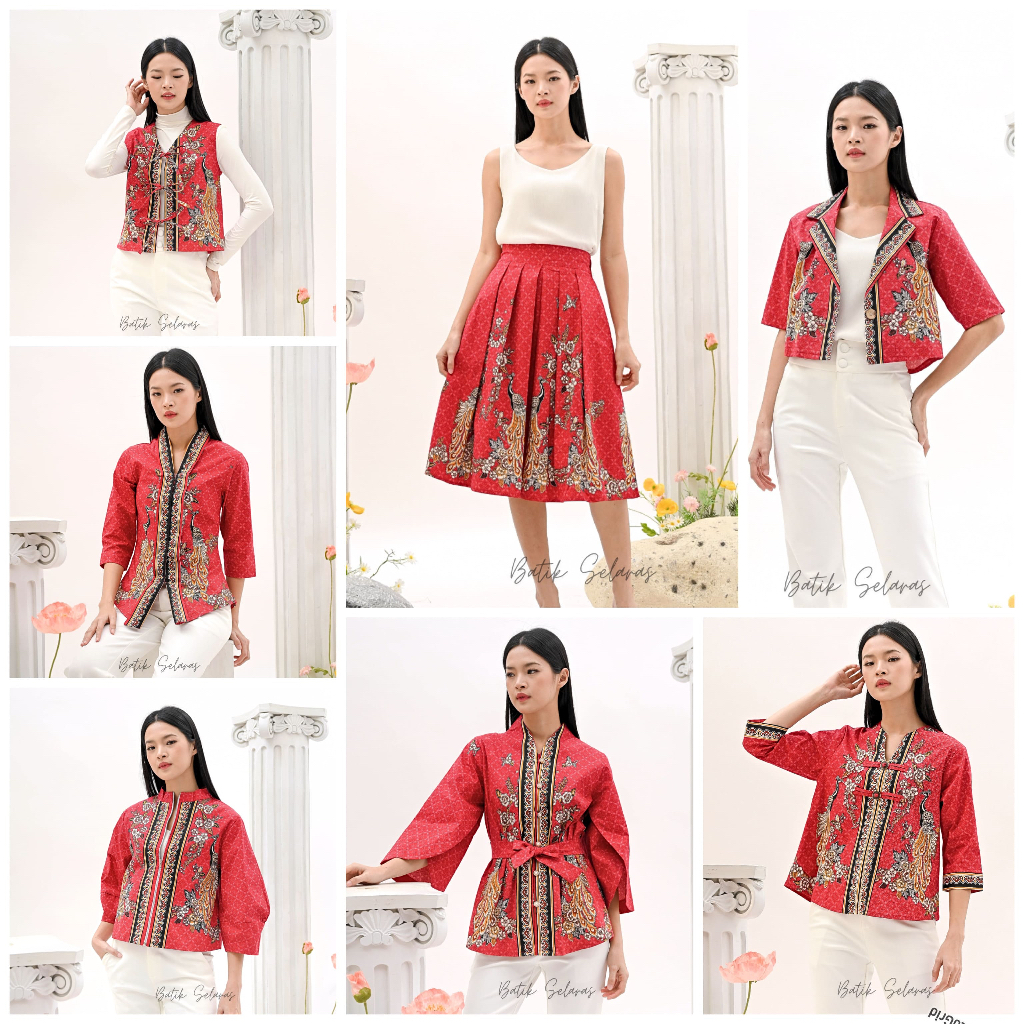 Couple Batik AAE - Outer Batik Batik Premium - Atasan Batik - Batik Cantik - Cardigan Batik - Blouse