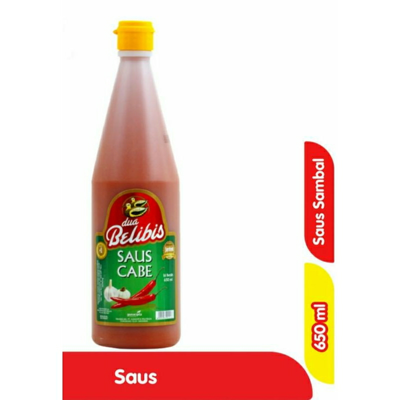 

dua Belibis Saus Cabe Pet 650 g