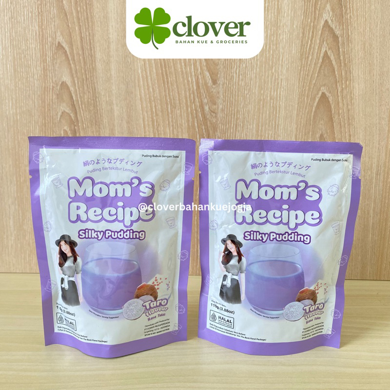 

SILKY PUDDING Forisa Mom's Recipe Pouch 110 gr PUYO Puding Susu Smooth Taro