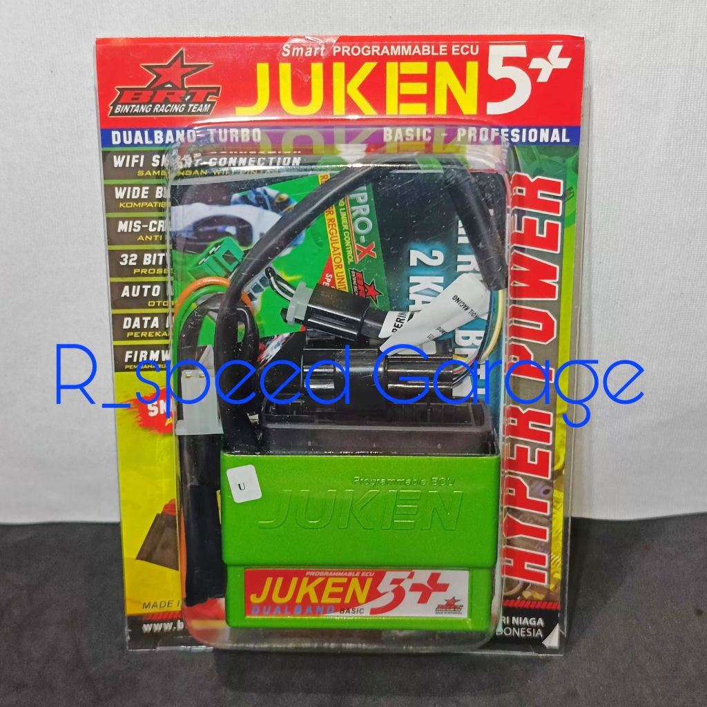 ECU BRT JUKEN 5+ PLUS DUALBAND VESPA SPRINT & SPRINT I GET 150 V3 ABS & NON ABS