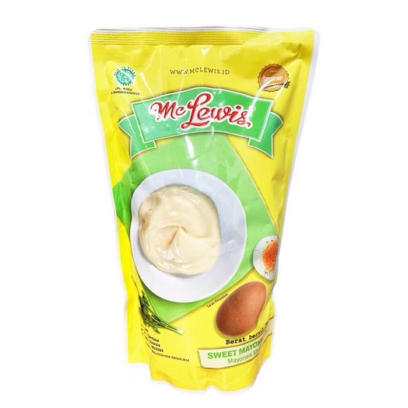 

Mc Lewis Mayonais / Sweet Mayonnaise / Mayonais 1kg / Mayones