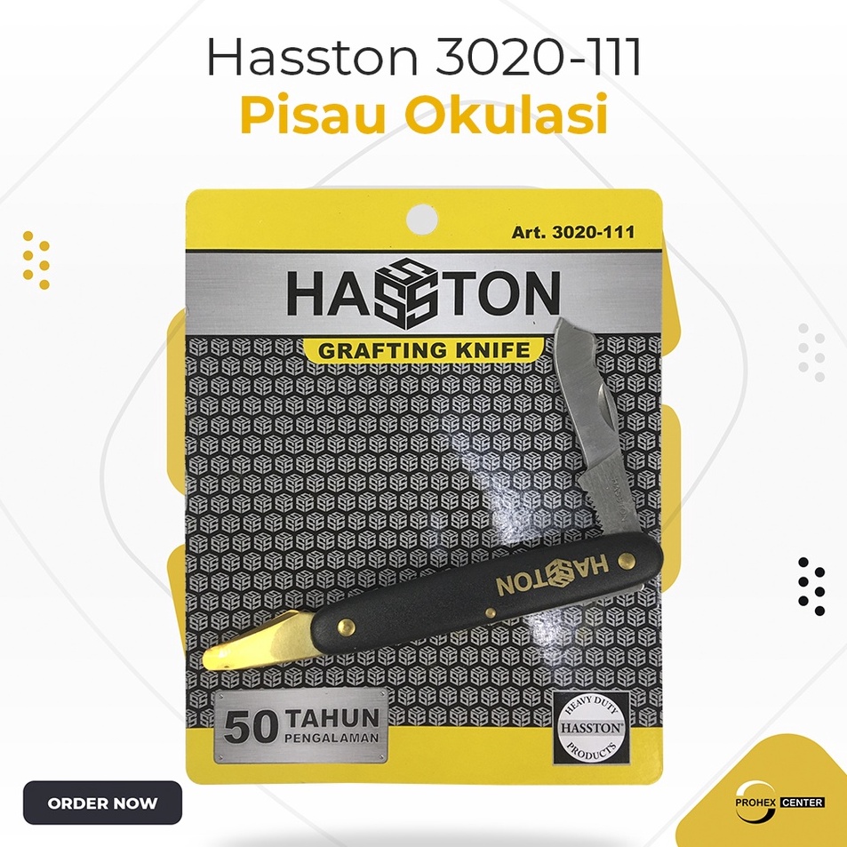 Baru Viral  Pisau Grafting Okulasi Lipat Saku Stek Cangkok Ranting Pohon Prohex Hasston 32111 Alat B