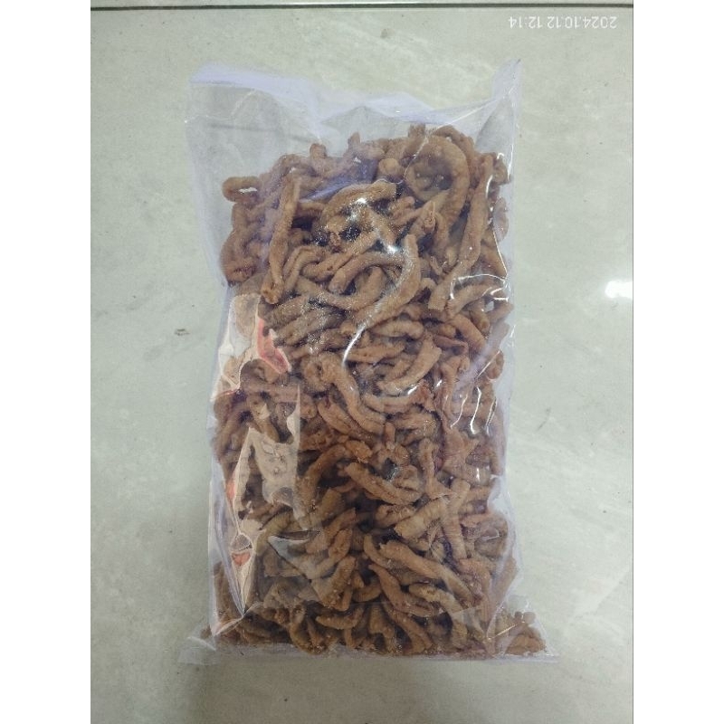 

kripik usus crispy original 1kg