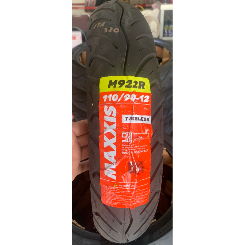 BAN MAXXIS 110/90-12 TUBELESS