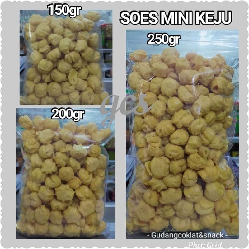 

SNACK TERMURAH MINI SOES KEJU 150gr