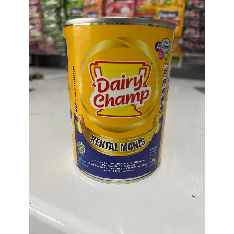 

Susu Kental Manis Dairy Champ 480g