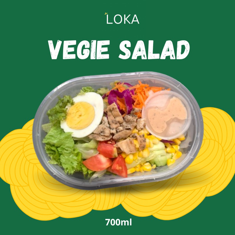 

SALAD SAYUR BY LOKA | VEGIE SALAD MIX B