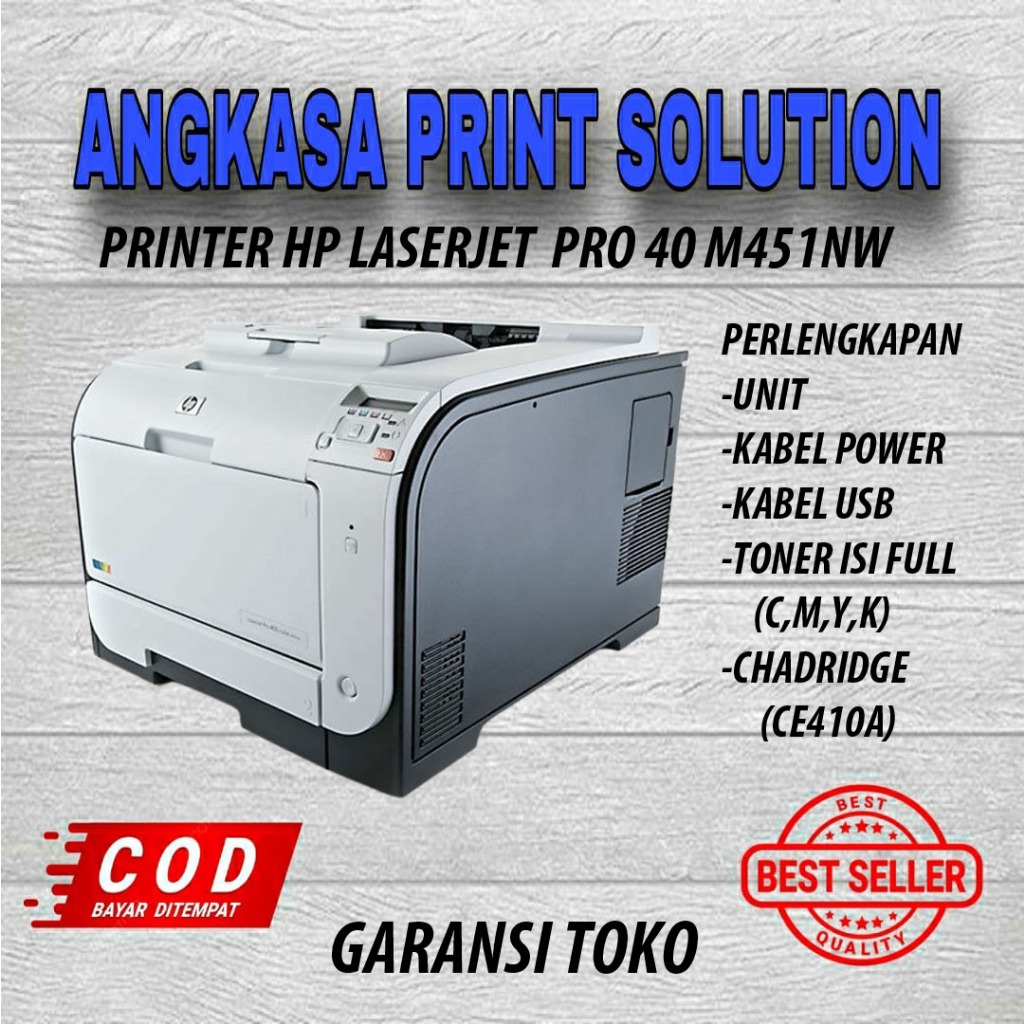 printer hp laserjet pro 400 m451nw