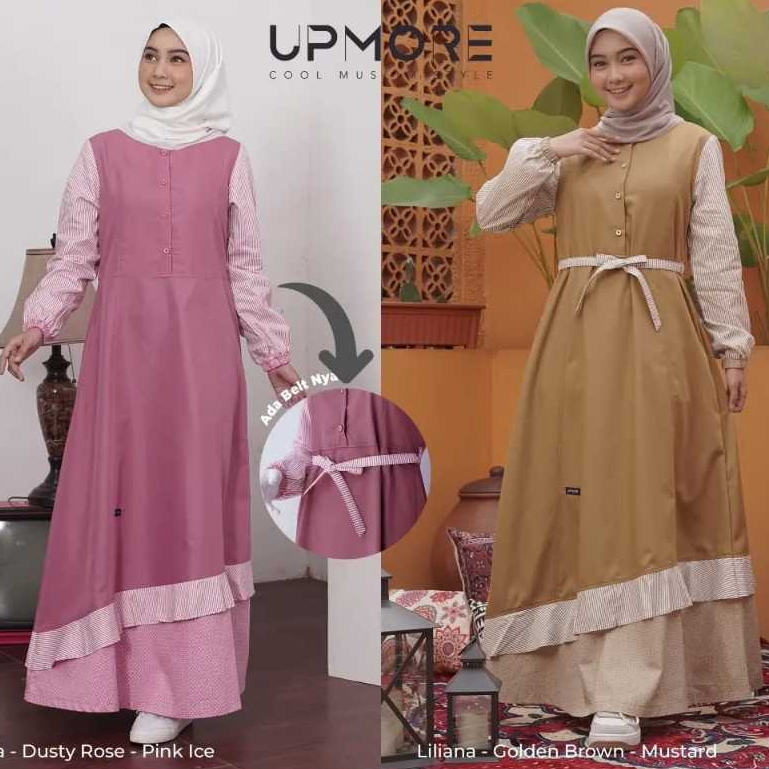 GAMIS UPMORE ORIGINAL LILIANA DUSTY ROSE & GOLDEN BROWN