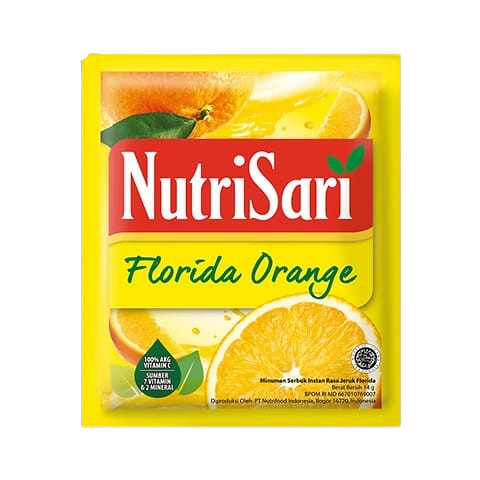 

NutriSari Florida Orange 10 pcs - Minuman Buah Vitamin C