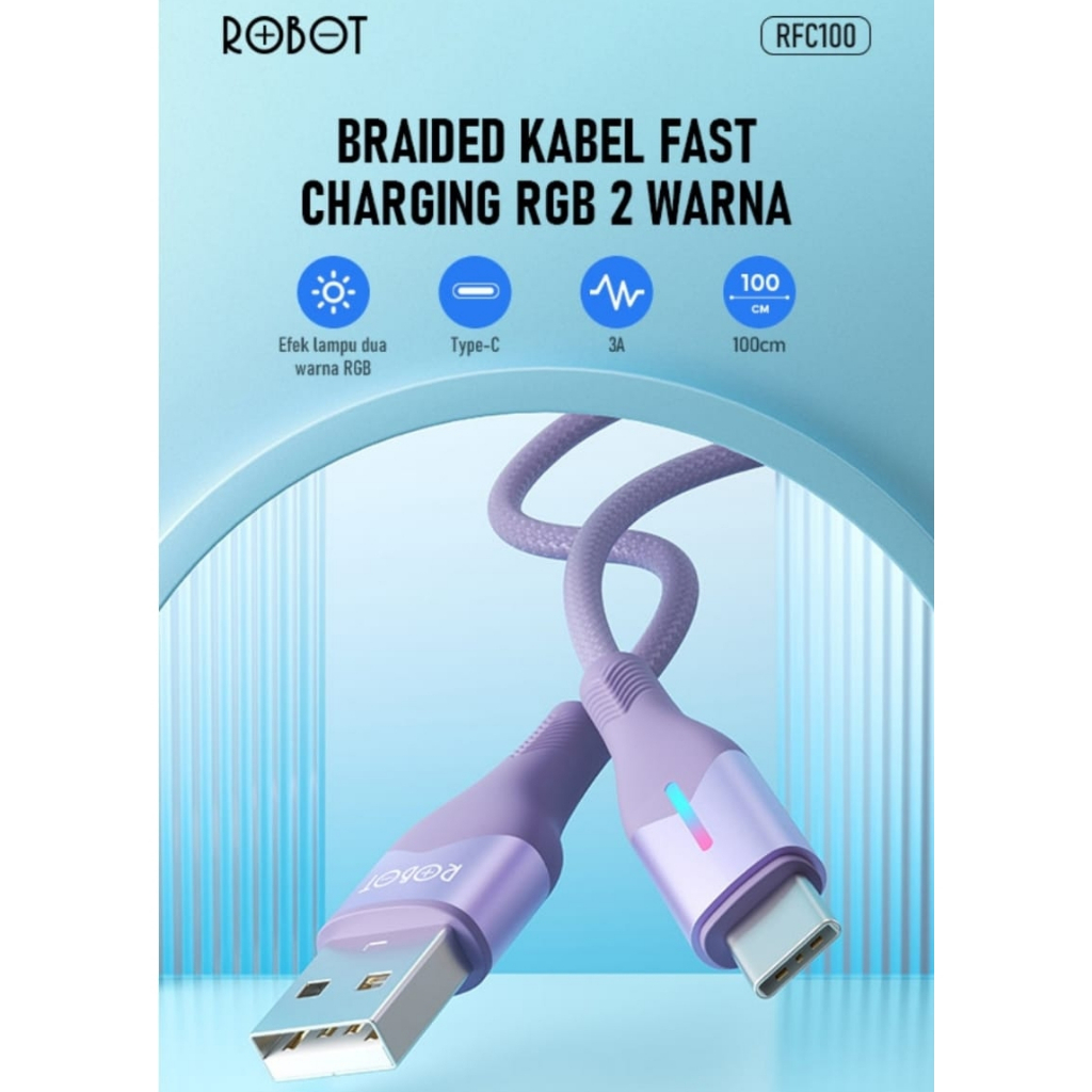 ROBOT Kabel Data RFC100 Type C Cable Data - Original