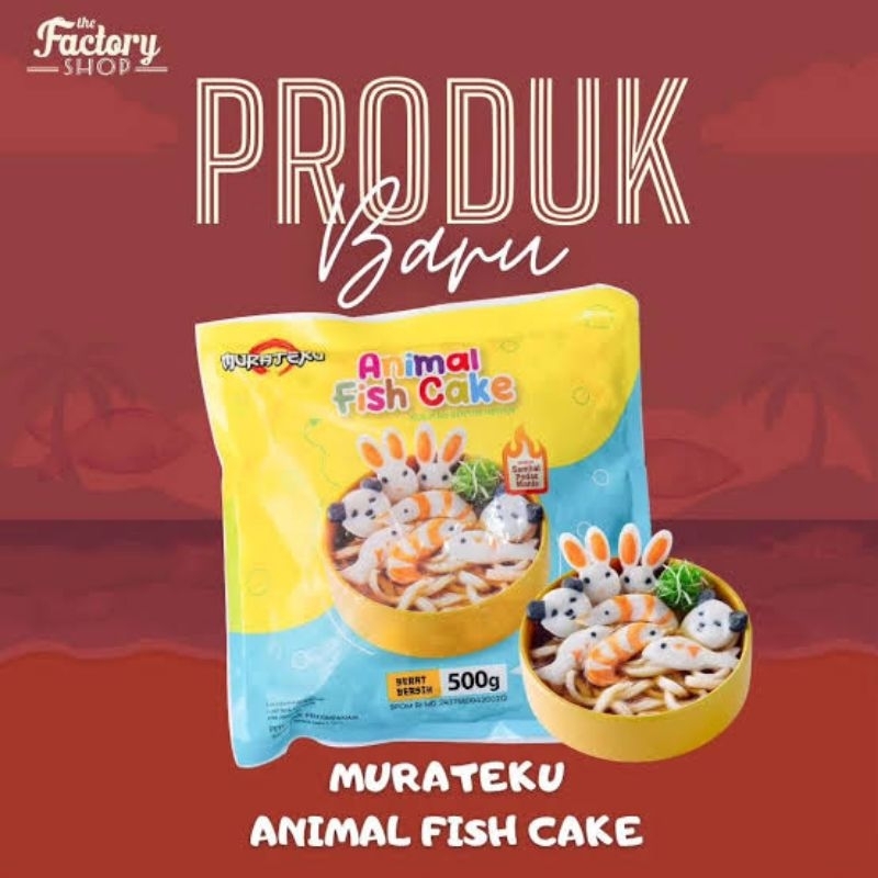 

MURATEKU Animal Fish Cake 500g