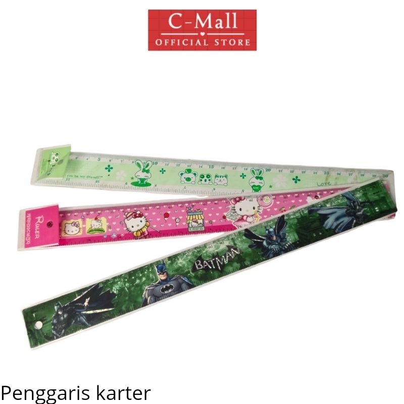 

C-MALL Penggaris Pelajar Pola Kartun/Penggaris Pelajar SD