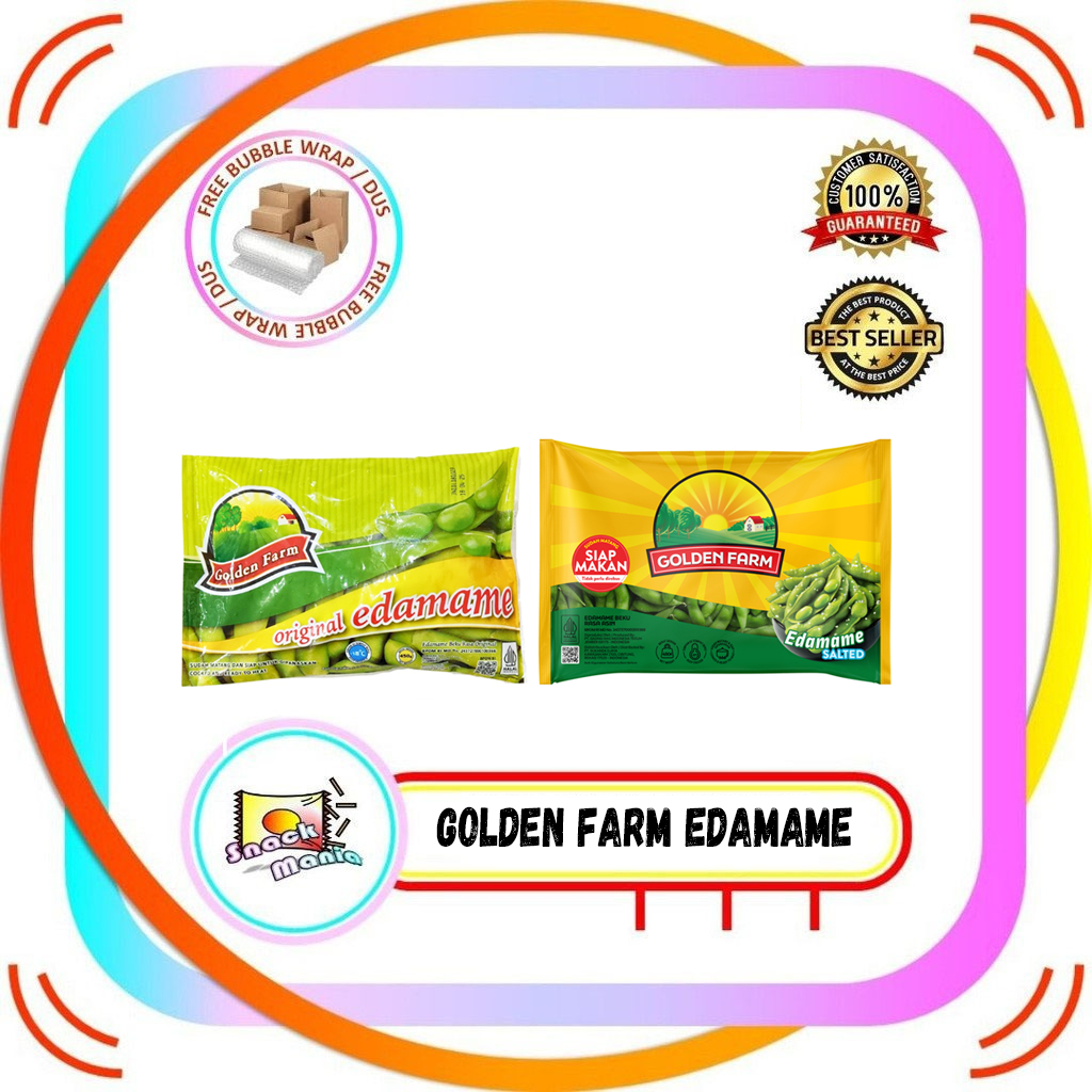 

Golden Farm Original | Salted Edamame 450 gr Kacang Kedelai Jepang