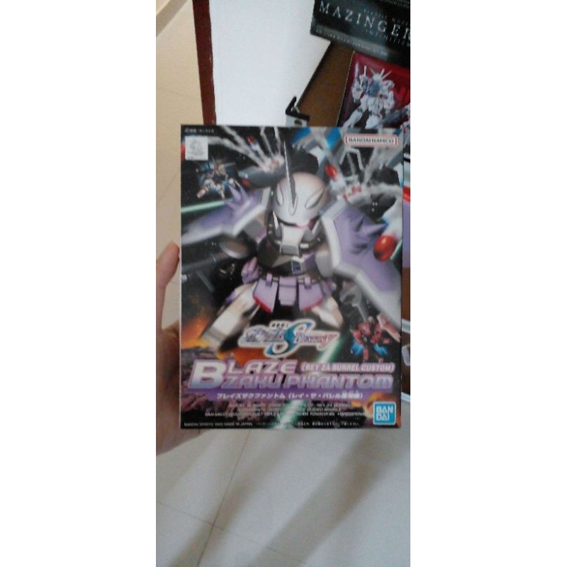 sd blaze zaku phantom rey za burrel bandai sd zaku rey za burrel bandai