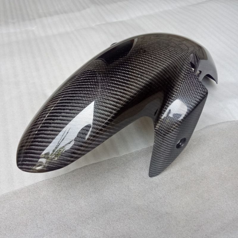 spakbor depan yamaha mx king v2  carbon kevlar asli