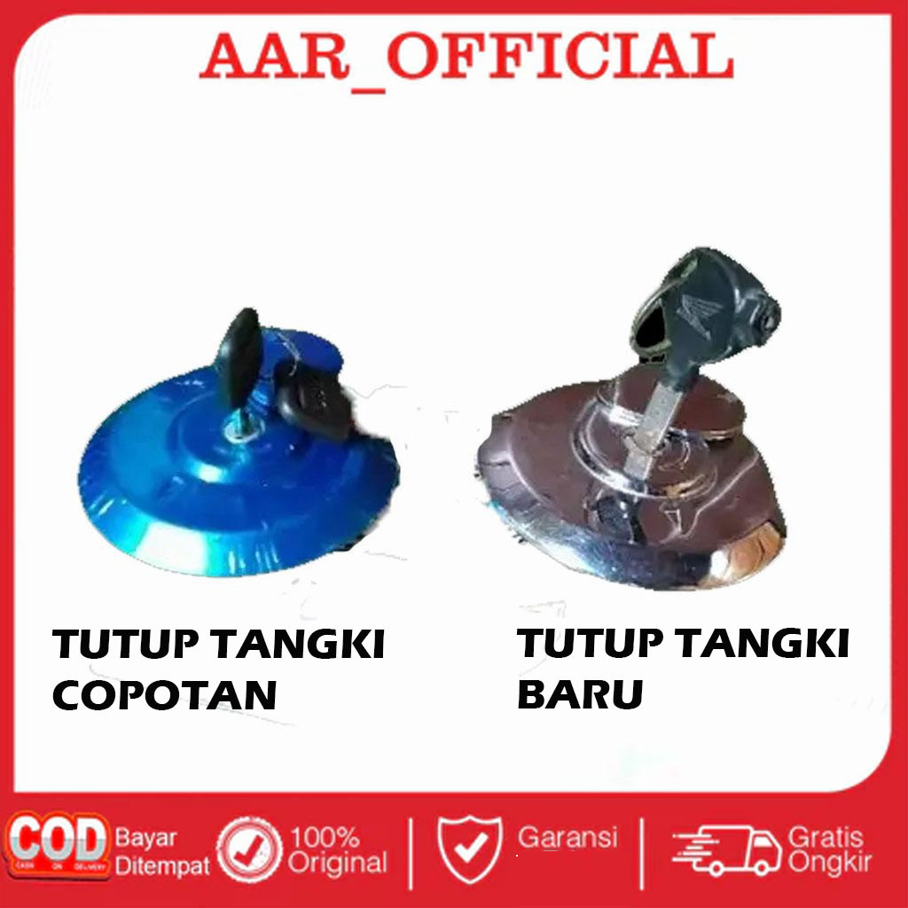 Tutup Tangki Motor Crf 150 Cb Verza 150 Crome -Tanpa Cover
