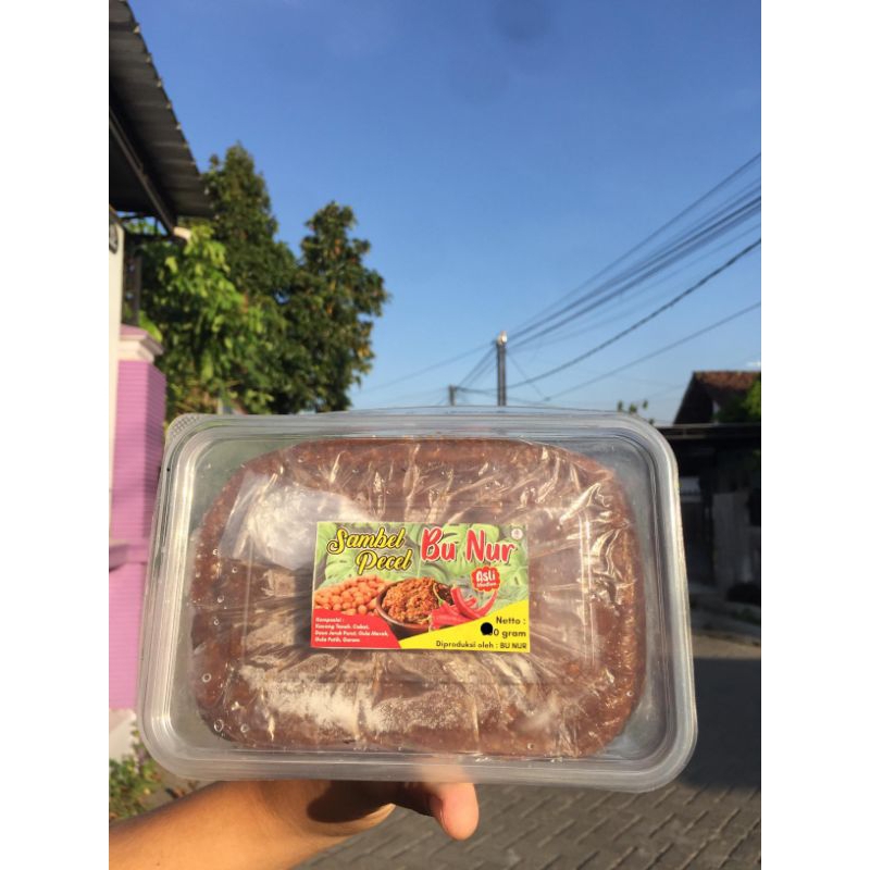 

SAMBEL PECEL MADIUN 500 GRAM