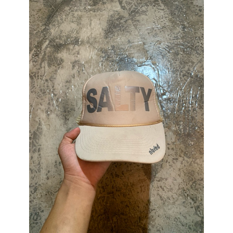 VINTAGE OTTO TAG X NEIGHBORHOOD LAGUNA SALTY ART TRUCKER HAT