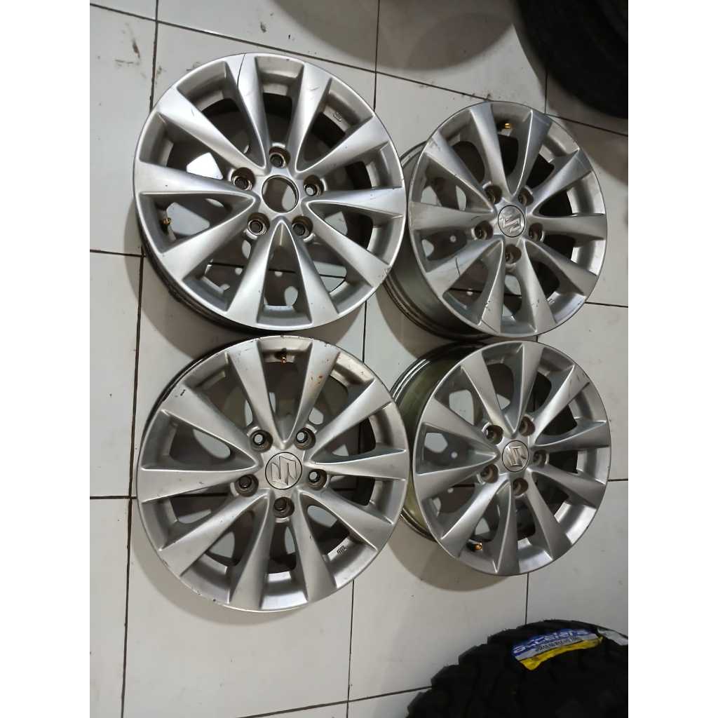 VELG MOBIL ORI STD ERTIGA RING 15 LEBAR 5,5 PCD 5X114 ET40 APV LUXIO GRANMAX INNOVA
