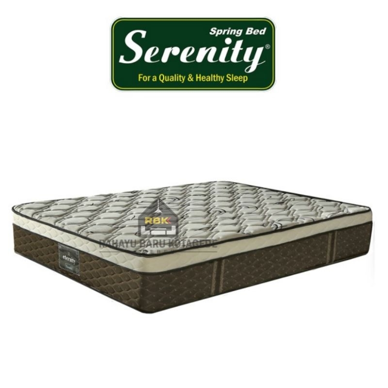Springbed Elite serenity eternity pillowtop 90 x 200 kasur saja